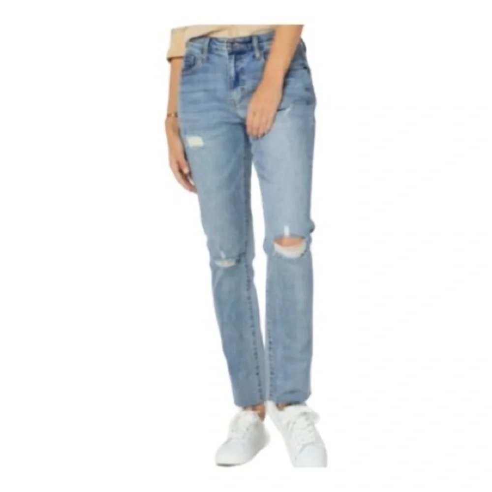 Oliver Logan Boyfriend Distressed Jeans